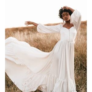 NEW JOYFOLIE CREAM LORNA IMPACT DRESS!!